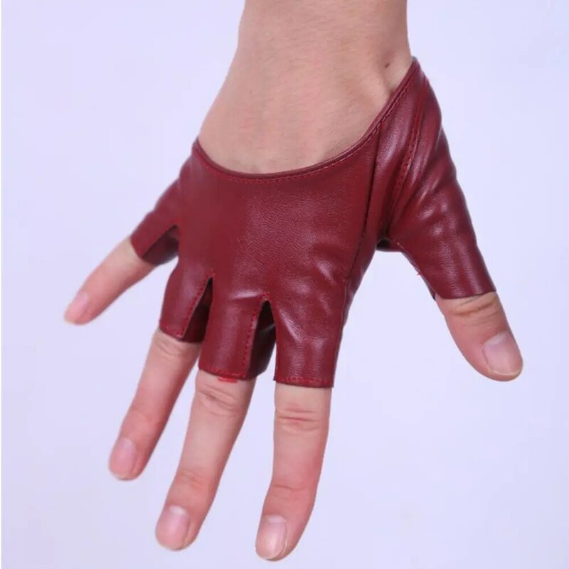 Fingerless Pole Dance Gloves, Show Fashion Vestuário Acessórios, Meio Dedo Meia Palma