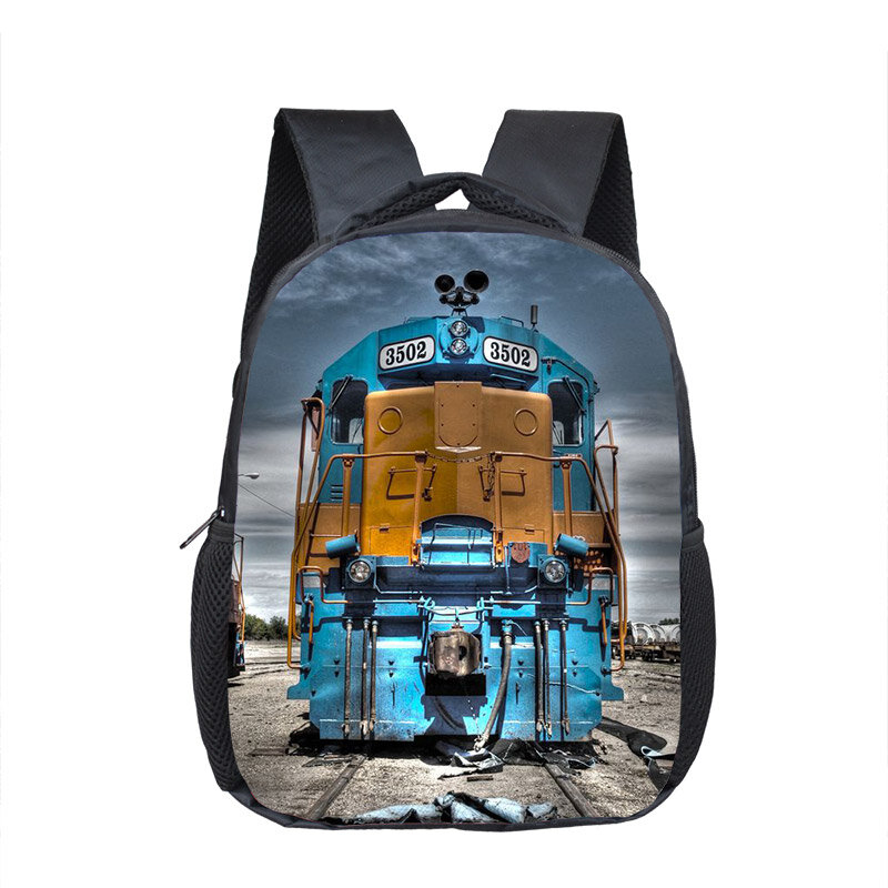 16 Cal lokomotywa parowa/plecak dla malucha pociągu dla dzieci torby szkolne dla chłopców dziewczynki torba przedszkolna dla dzieci plecaki szkolne prezent