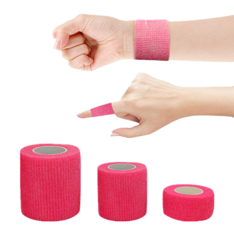 Niet-geweven Sport Bandages Voor Kinderen Kids Huid Patch Elastische Medische Pleisters 2.5Cm * 4.5M/5Cm * 4.5M/7.5Cm * 4.5M