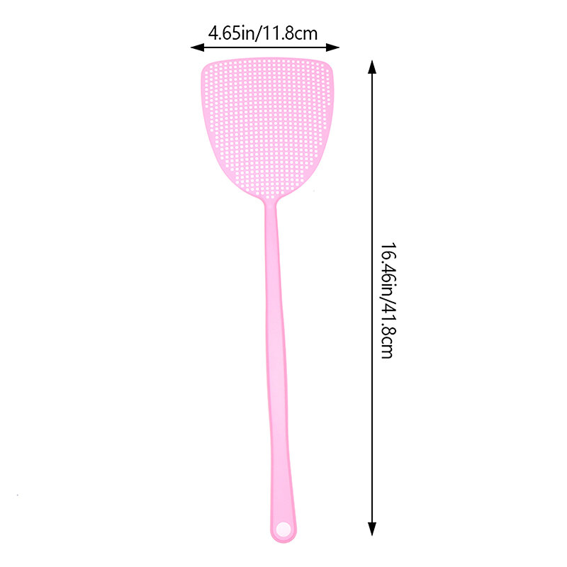 1 pz plastica Fly Swatter Beat Insect mosche Pat Anti-mosquito Shoot Fly Pest Control Mosquito Fly Catcher Home Kitchen Tool