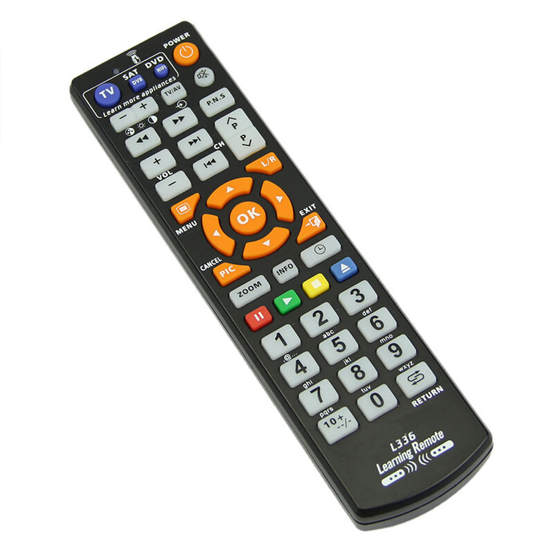 L336 Remote Control pintar Universal, dengan fungsi belajar untuk TV BOX CBL DVD SAT