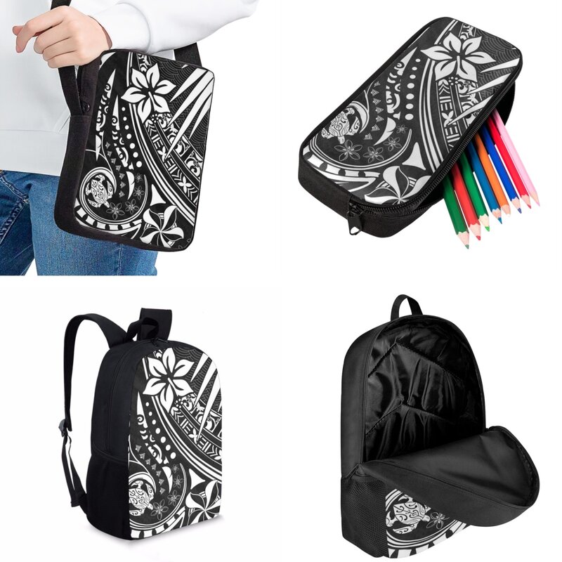 Jackherelook estilo boêmio mochilas de viagem para crianças diário prático sacos de escola estudantes universitários bolsa para portátil crianças bookbags