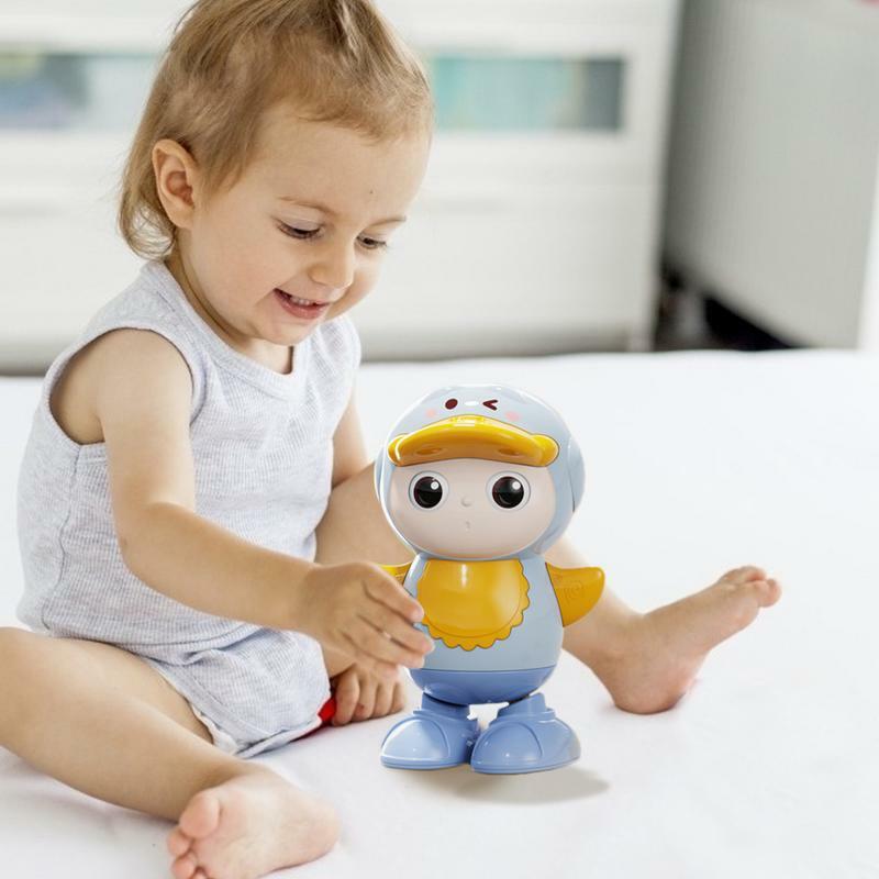 노래 오리 창의적 유아 교육 장난감, 귀여운 오리 모양 유치원 학습 교육 장난감, 어린이 장난감 60 곡 포함