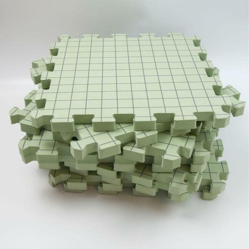 Block ier matten zum Stricken Häkeln Blocking Board für Nadelspitzen oder Häkeln 12x12 Zoll extra dicke Blocking Boards häkeln