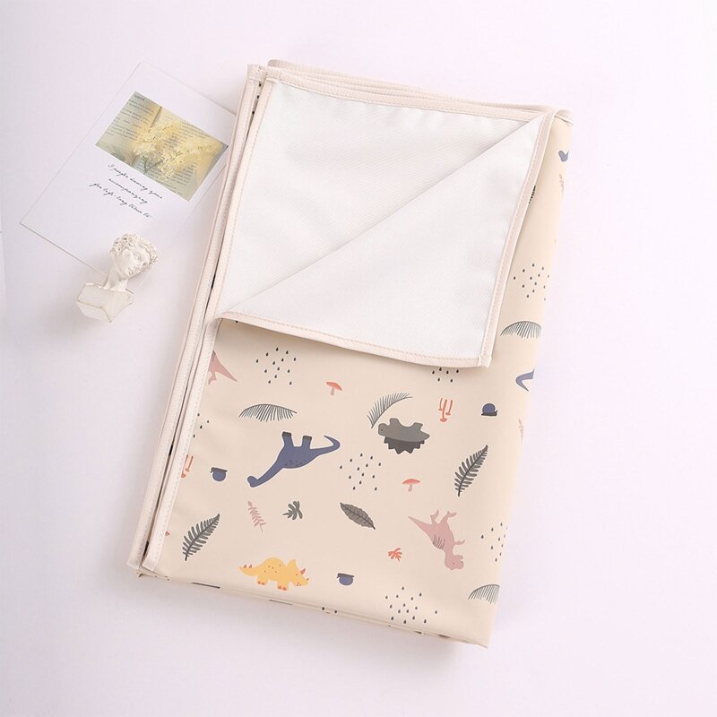 35x50cm Portable Baby Changing Pad Waterproof Reusable Diaper Cover Changing Pad X90C