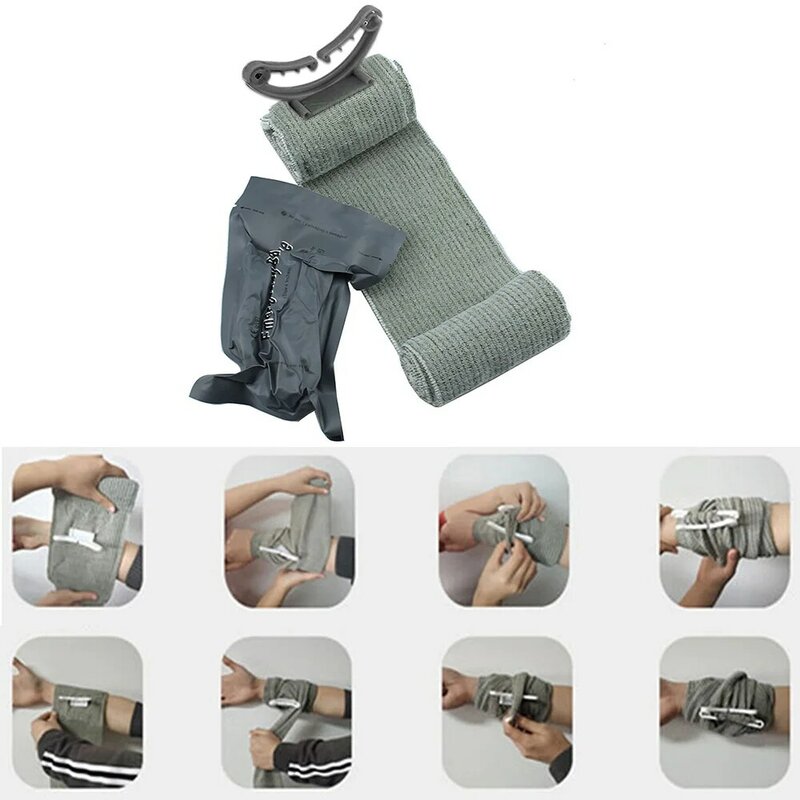 Military Medical Rescue Israel Emergency Bandage Wrap Trauma Wound Dressing Combat Battle Compression Tactical First Aid IFAK