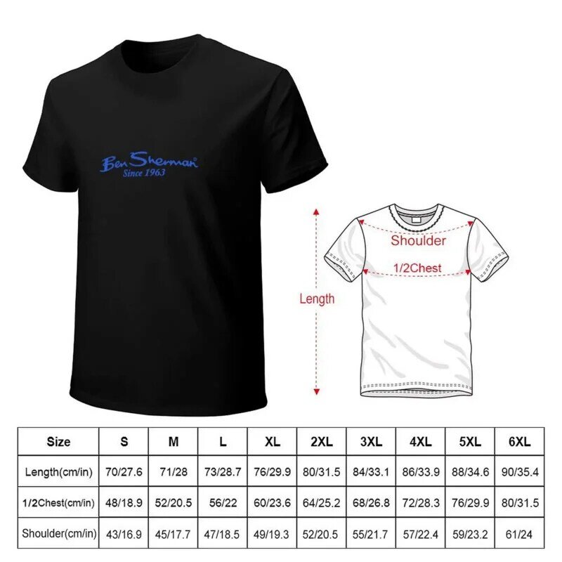 Ben-Sherman-Herren-T-Shirt-4500.png t-shirt oversized funnys odzież estetyczna t-shirty dla mężczyzn bawełna