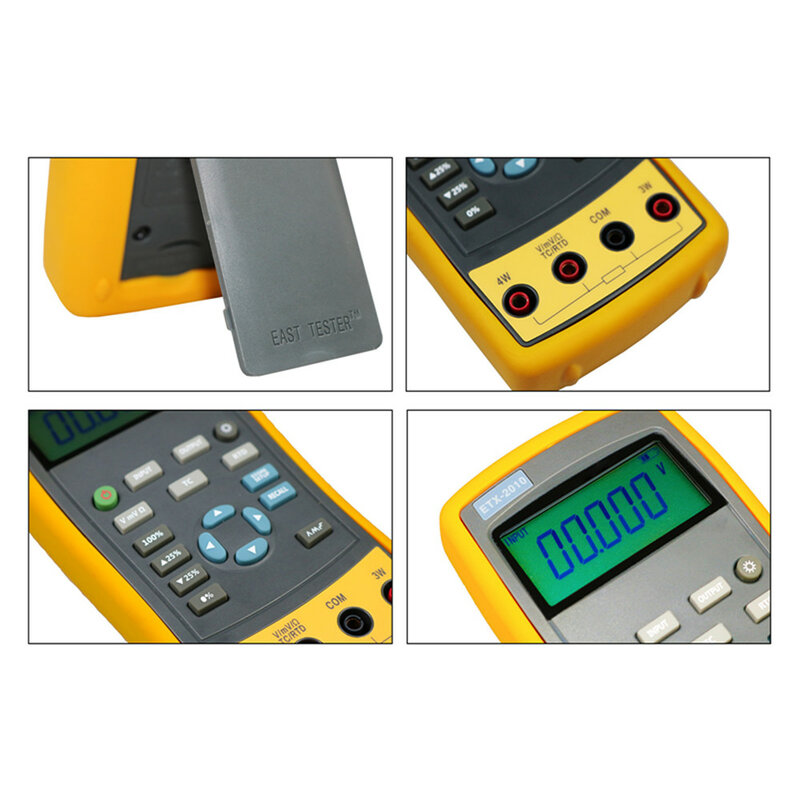 휴대용 ETX-2015 조절식 전압 전류 교정기, 0.02 디지털 스마트 멀티미터, 기본 정확도, 신제품