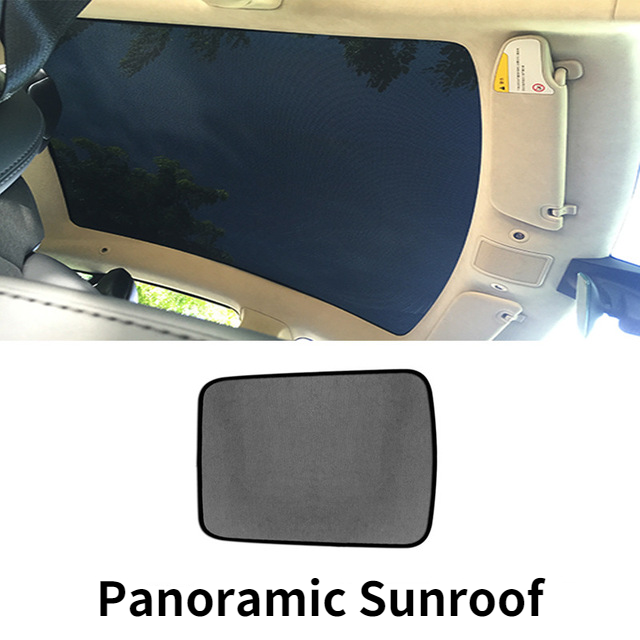Parasole per tetto in vetro per auto per Tesla modello S anteriore posteriore tetto apribile parabrezza lucernario paralume cieco protezione UV copertura interna