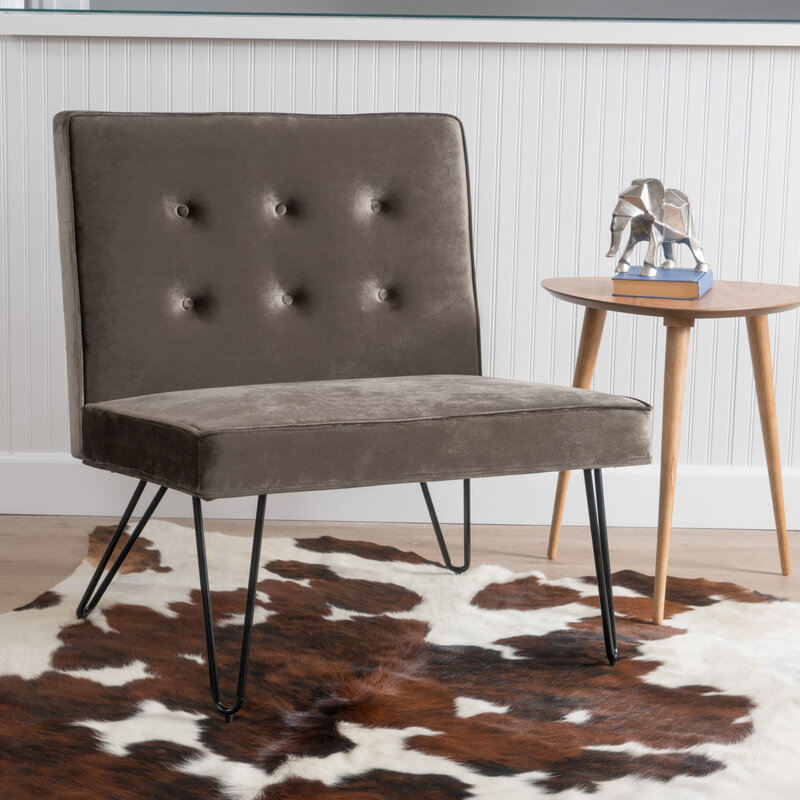 Moderner arm loser Stuhl-schlanke und stilvolle Sitz option für zeitgemäßes Dekor-ergonomisch gestaltetes Möbelstück für comf
