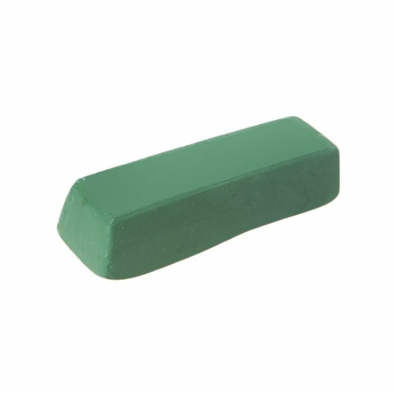 X37E composto polimento branco/verde peça polida para aço inoxidável
