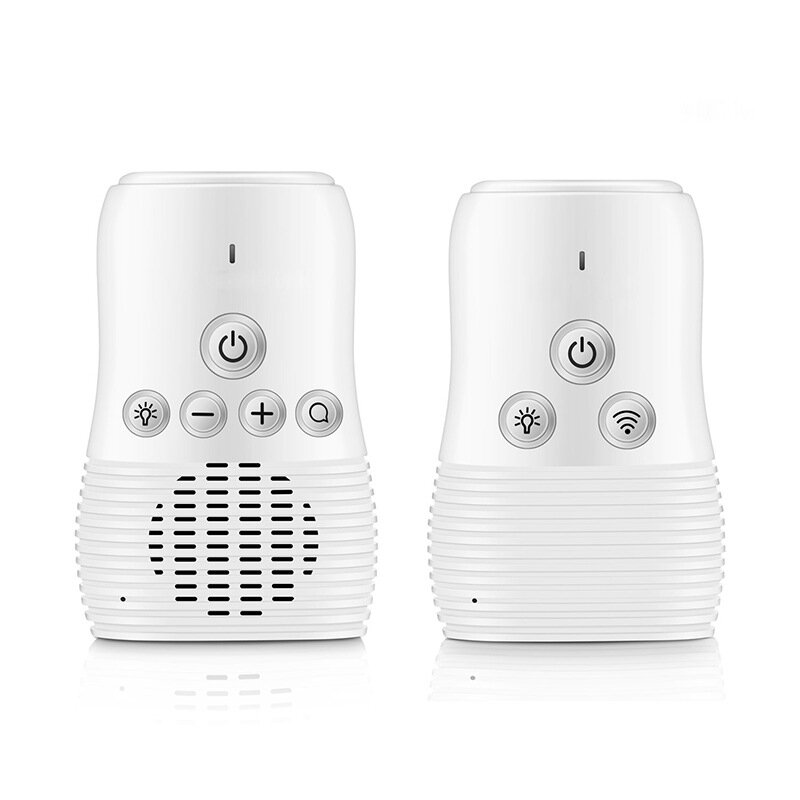 2.4ghz Wireless Baby Monitor Small Portable Audio Baby Monitor Two-way Audio Function Intercom Rechargeable Battery Babysitter