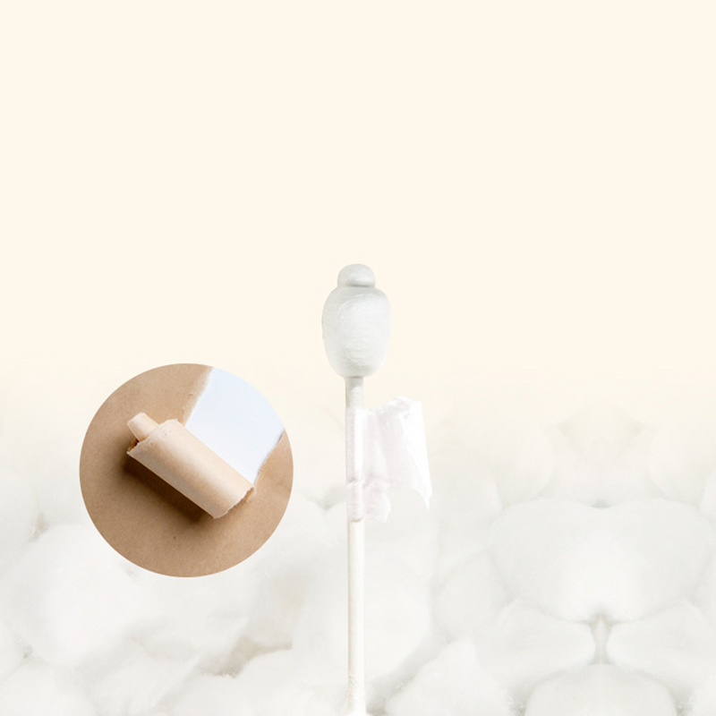 Bastoncillos de algodón con forma de calabaza para bebé, bastoncillos de seguridad para la cabeza, estables, 56 piezas por caja, 56/224 piezas