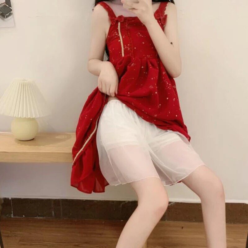 Calções femininos malha retalhos design sólido estilo coreano adolescentes simples diário all-match novo casual confortável calças de verão na moda