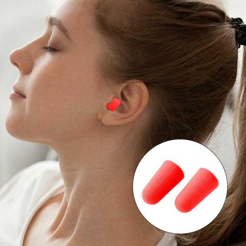 Noise Cancelling Ear Plugs Comfortable 2pcs Reusable Ear Plugs Comfortable Ear Plugs Soft Noise Cancelling Earplugs Earplugs