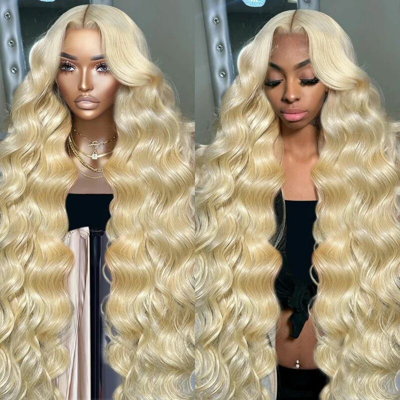13x6 HD lace front human hair wig 613 hd body wave lace frontal wigs for women choice 200 density brazilian glueless wig on sale
