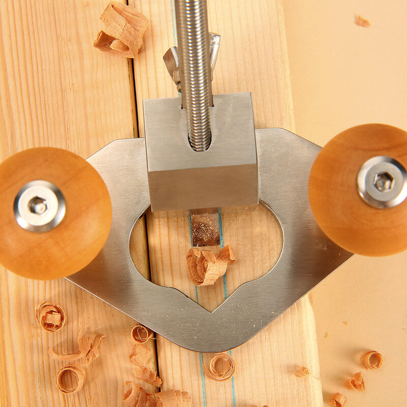 Enrutador plano de mano ajustable para carpintería, cuchillo de corte de madera, cepillo de tope de profundidad, herramienta de mano para biselar madera, nuevo