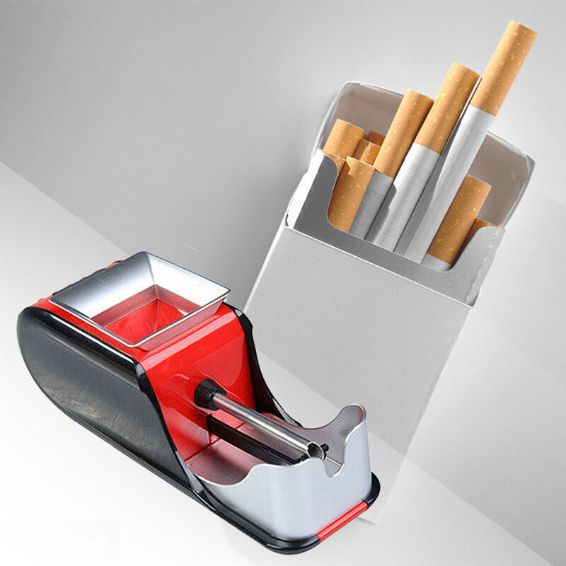 Электрическая мини-машинка для скручивания сигарет, машинка для скручивания табака, американская вилка