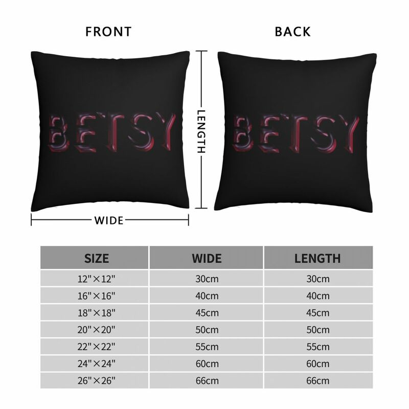 Betsy – taie d'oreiller carrée en Polyester, décoration de coussin en velours, confortable, pour canapé de maison