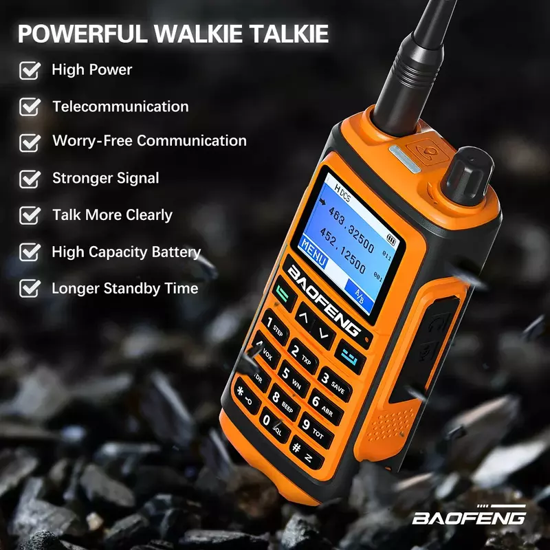 Baofeng-UV17L Walkie Talkie, Teye-C, leistungs starke Radios, Jagd-Funkgerät, drahtloser Kit-Empfänger, One-Touch-Frequenz kopplung