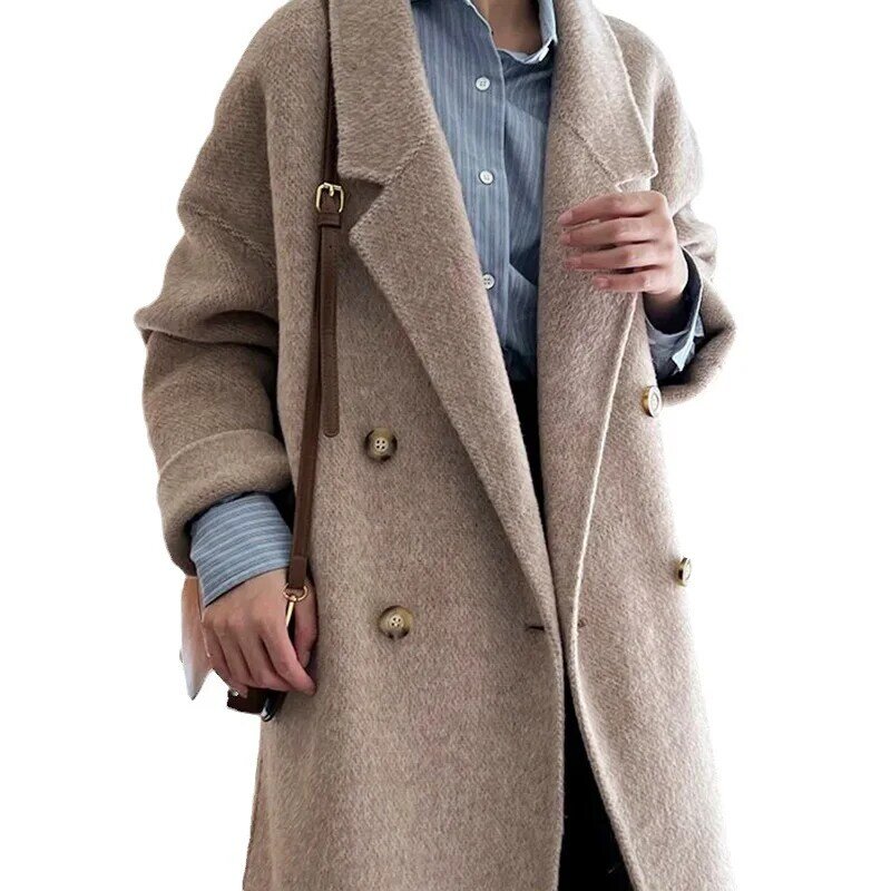 여성용 캐주얼 긴 길이 재킷, 6 가지 색상 코트, 최고 품질, 우수한 품질, 사이즈 무료 배송