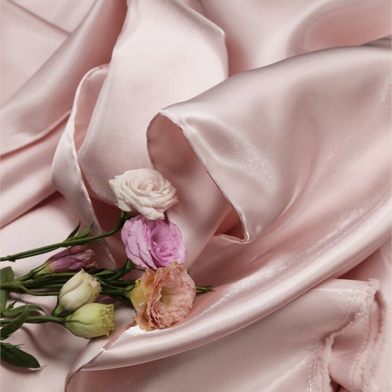 Tessuto di raso leggero liquido brillante fatto a mano fai da te ampio tessuto di design per abiti da sposa Flash