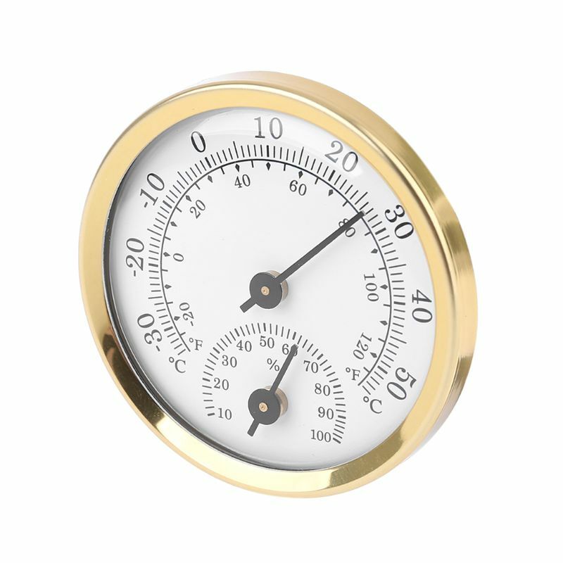 Thermomètre hygromètre 2 en 1 58 mm pour une utilisation intérieure extérieure haute précision