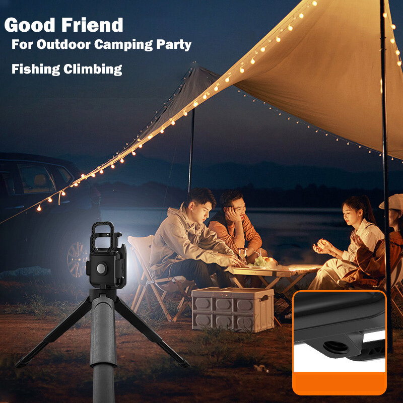 Mini linterna de bolsillo portátil, linterna impermeable, recargable por USB, para acampar al aire libre, pescar, Sacacorchos de luz pequeña