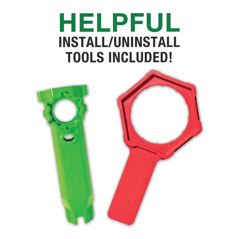 Kit Universal de Reparação Sanitário com Ferramentas de Instalação, 2 "Tudo, 1-pack, Peso 1,97 lbs, K-400H-021, Novo