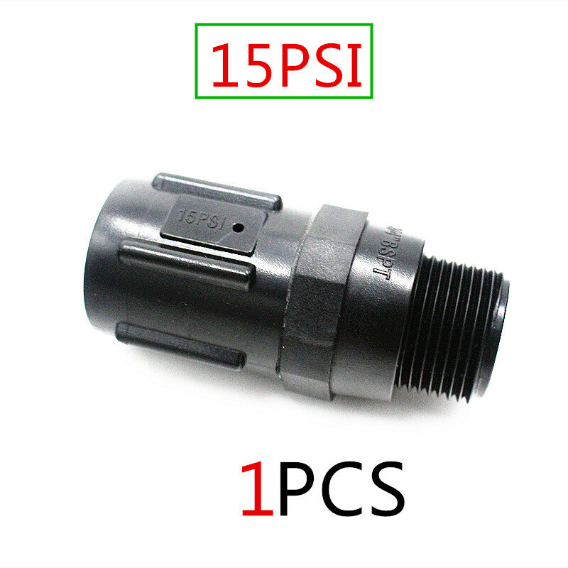 1pcs 15PSI-45PSI Preset Pressure Regulators With 3/4" Female x Male Hose Thread Reduce Incoming Water Pressure For a Drip System
