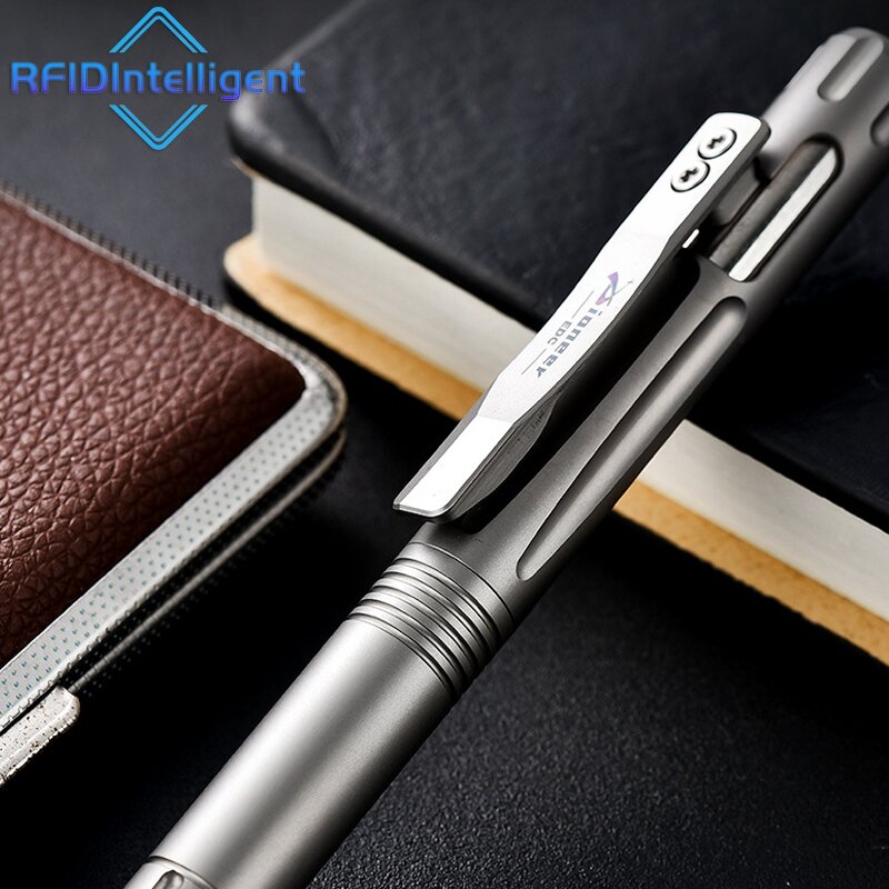 High Quality Titanium Tactical Pen Business Signature Pen Personal Defense Emergency Glass Breaker Outdoor Traveling Office Gift