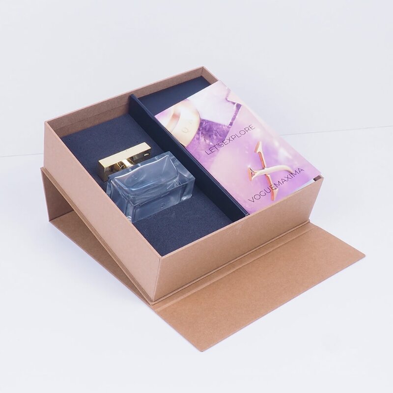 Caja de regalo cuadrada personalizada con cierre magnético de cartón rígido, embalaje de lujo con tapa superior, diseño de fábrica