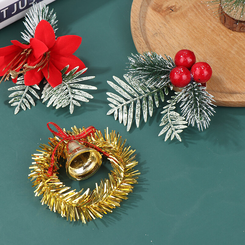 金属製の箱,5個,ミニ糸のコーン,クリスマスギフト,DIY