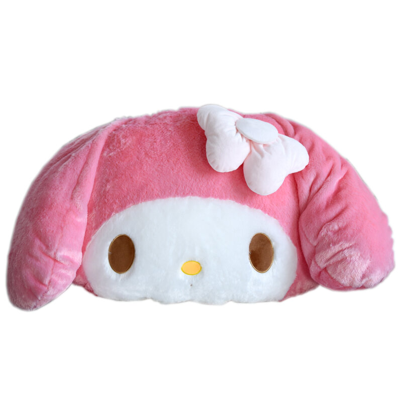 Мягкая плюшевая игрушка My Melody, большая подушка для объятий, удобная подушка для спины, красивая декоративная подушка в японском стиле для дивана