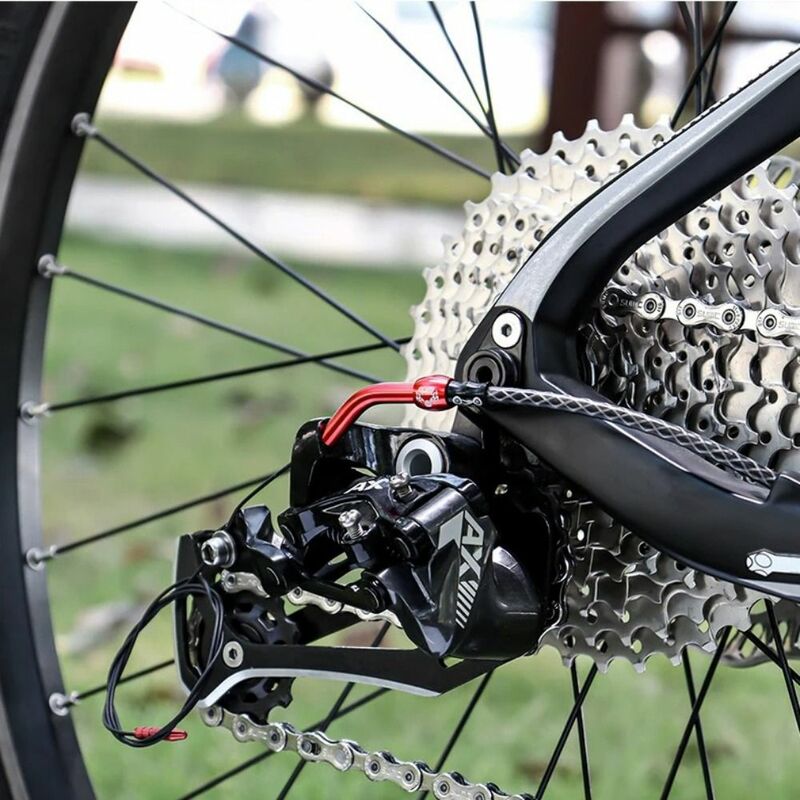 Aluminium Alloy Bicycle Derailleur Extension Cable Quick Release Ultralight Rear Derailleur Extend Guide Line Replacement