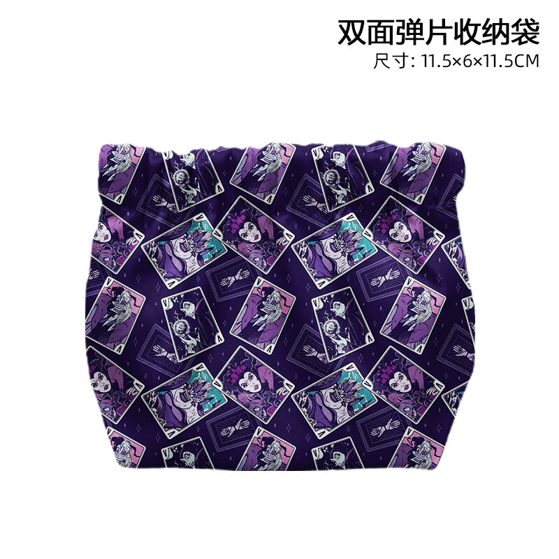 Tas tangan Anime Disney Maleficent T8140 tas koin tas tangan penyimpanan kartu dompet kasual tas Makeup Kartun hadiah