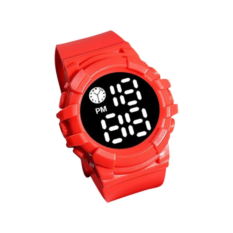 Children'S Sports Watches Suitable For Outdoor Electronic Watches Of Students Display Time Solid Acrylic Student Digital Watch