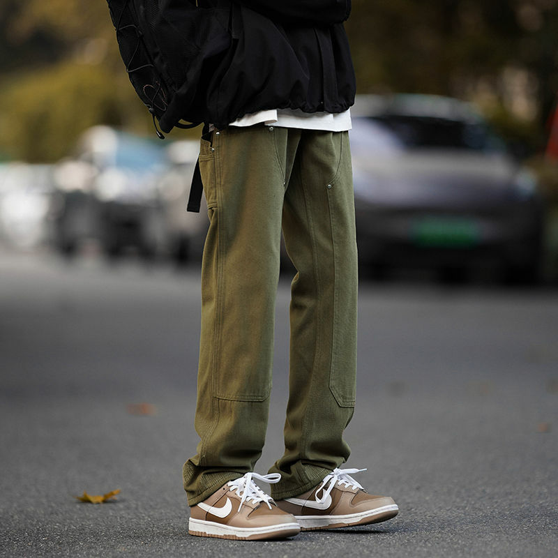 Calça de carga tática casual masculina, calças de bolso masculinas, corredores resistentes ao desgaste, caminhada ao ar livre, A90, 2023