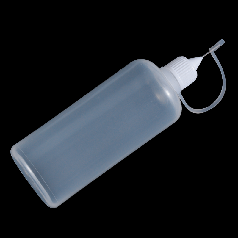 Aplicador de pegamento de punta de aguja reutilizable, botella de plástico para papel Quilling, herramienta de álbum de recortes artesanal, 5 piezas, 5 Ml, 10 Ml, 20 Ml, 30Ml