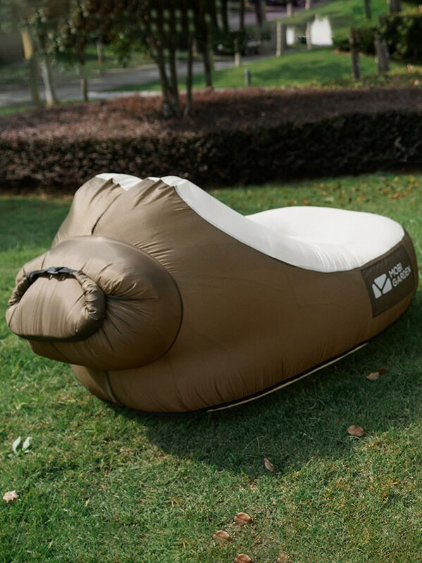 Jardim terraço equipamentos de acampamento móveis ultraleve ar sofá cama almoço break praia portátil inflável preguiçoso dobrável sofá cama