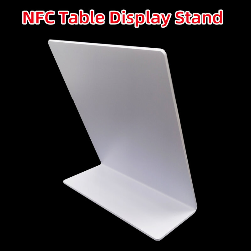 NFC 13.56Mhz Google Review NFC Stand Display Table Display NFC NT/AG215 Card Stand untuk Google Review RFID ISO14443A 504Bytes