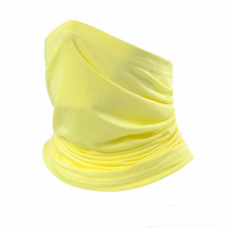 Neck Gaiter Ice Silk Quick Drying Headscarf Sunscreen Face Mask Breathable Cycling Summer Mask Multifunctional Outdoor Dustproof