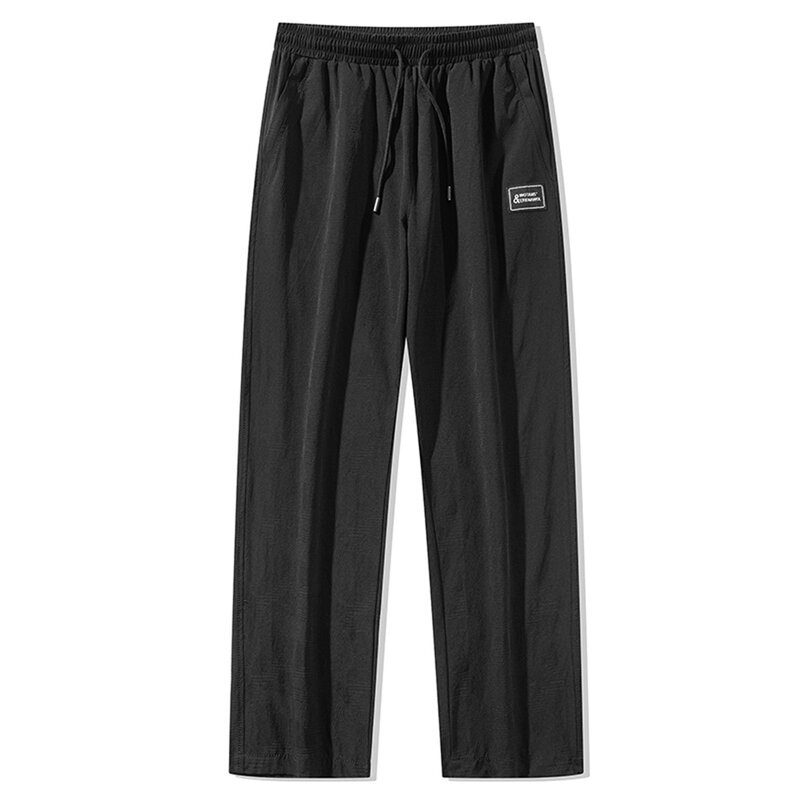 Pantalones de correr impermeables de secado rápido para hombres, pantalones frescos de verano, moda informal, Joggers de cintura elástica, talla grande 10XL