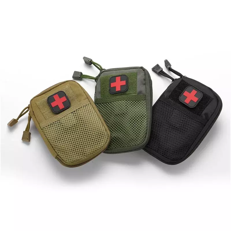 Campeggio caccia Tactical EDC Pouch Wallet Molle Tactical kit di pronto soccorso marsupi Bug Out Bag kit medici di emergenza militari
