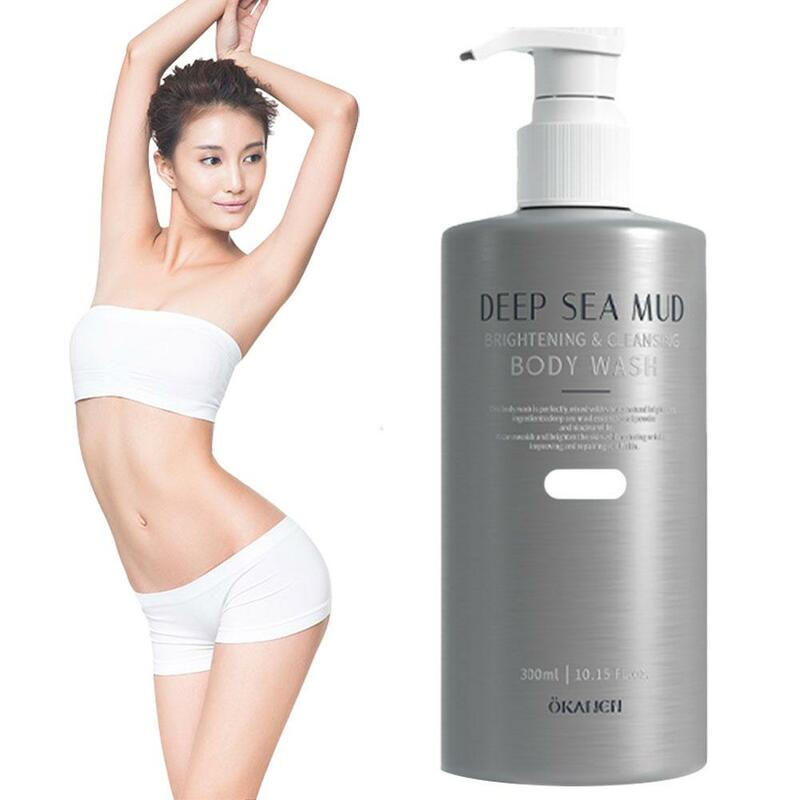 D343 Deep Sea Mud Volcanic Body Wash, Blanchiment, Acné, Nourrissant, Soin, Exexpecant, Hydratant, Nettoyant, I7e7, 300ml