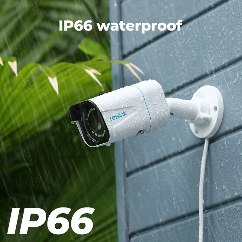 Reolink 4K PoE-Überwachungskamera, 8 MP Outdoor-Nachtsicht-IP-Kamera, intelligente Personen-/Fahrzeugerkennung, Überwachungskameras RLC-810A