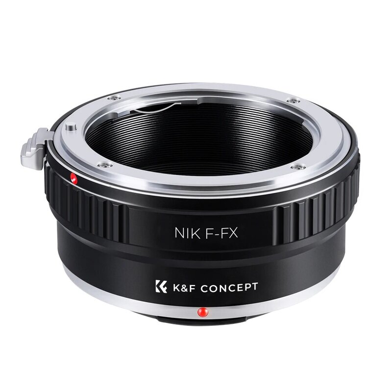 K & F CONCEPT 무료 배송 어댑터 링 니콘 자동 AI AIs AF 렌즈 후지 FX 마운트 X-Pro1 카메라 X-E1