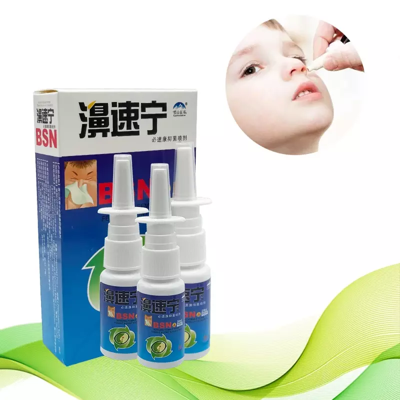 3Pcs For Rhinitis Sinusitis Comfort Nose Spray Nasal Congestion Runny Nose Drops Cleans Nourishes Health Care