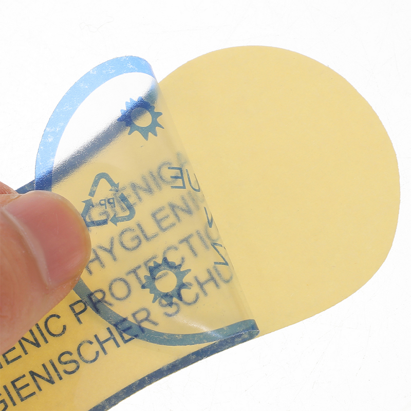 Badpak Beschermende Voeringen Doorzichtige Badpak Stickers Onderbroek Zelfklevende Waarschuwing Label Ondergoed Hygiëne Sticker