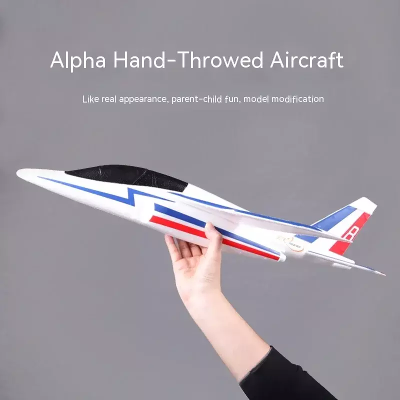 FMS Hand Throwing Glider, Alpha, Outdoor e Indoor, Brinquedo para Pais e Filhos, Modelo como uma mão real